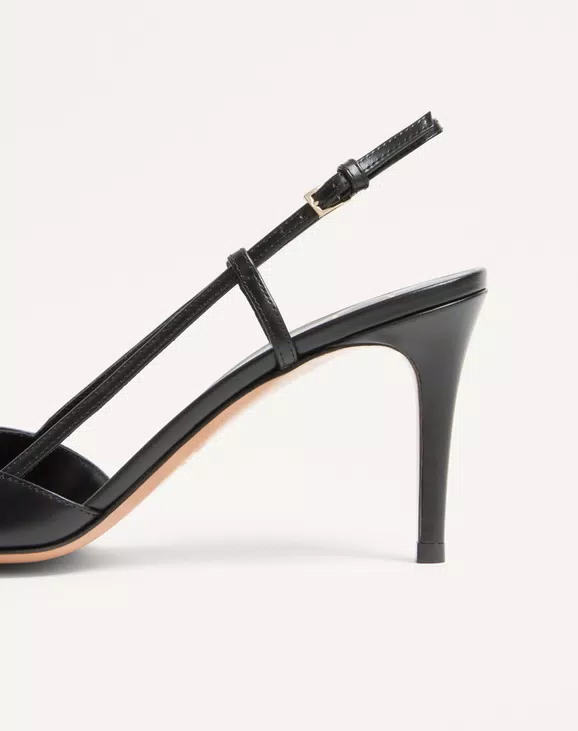 Valentino Vlogo Signature Calfskin Slingback Pump 80 Mm / 3.15 In. - Image 2